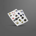 Pack de stickers "Monstricos Growi"
